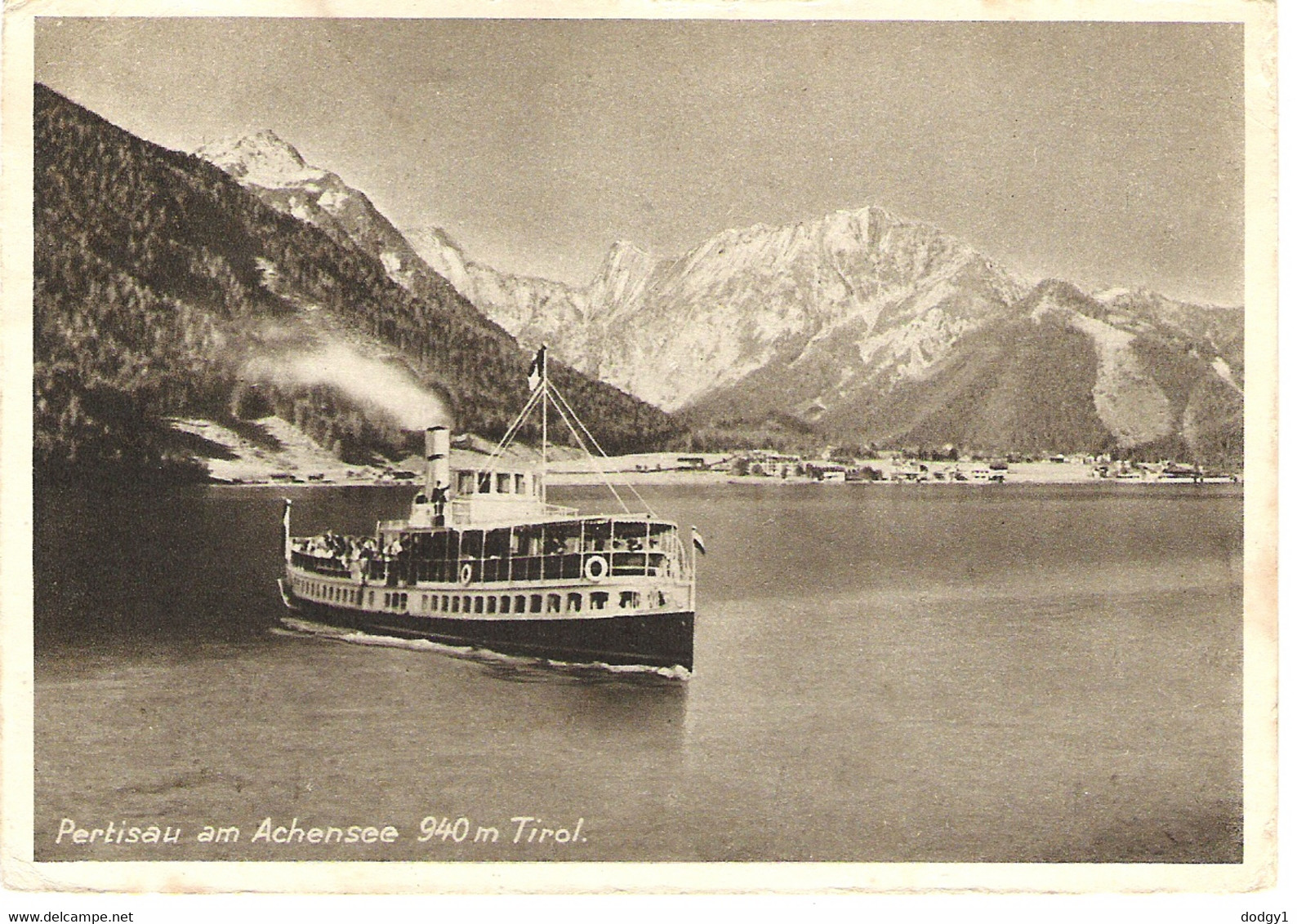 PERTISAU, TIROL, AUSTRIA, USED POSTCARD Cg6 - Pertisau