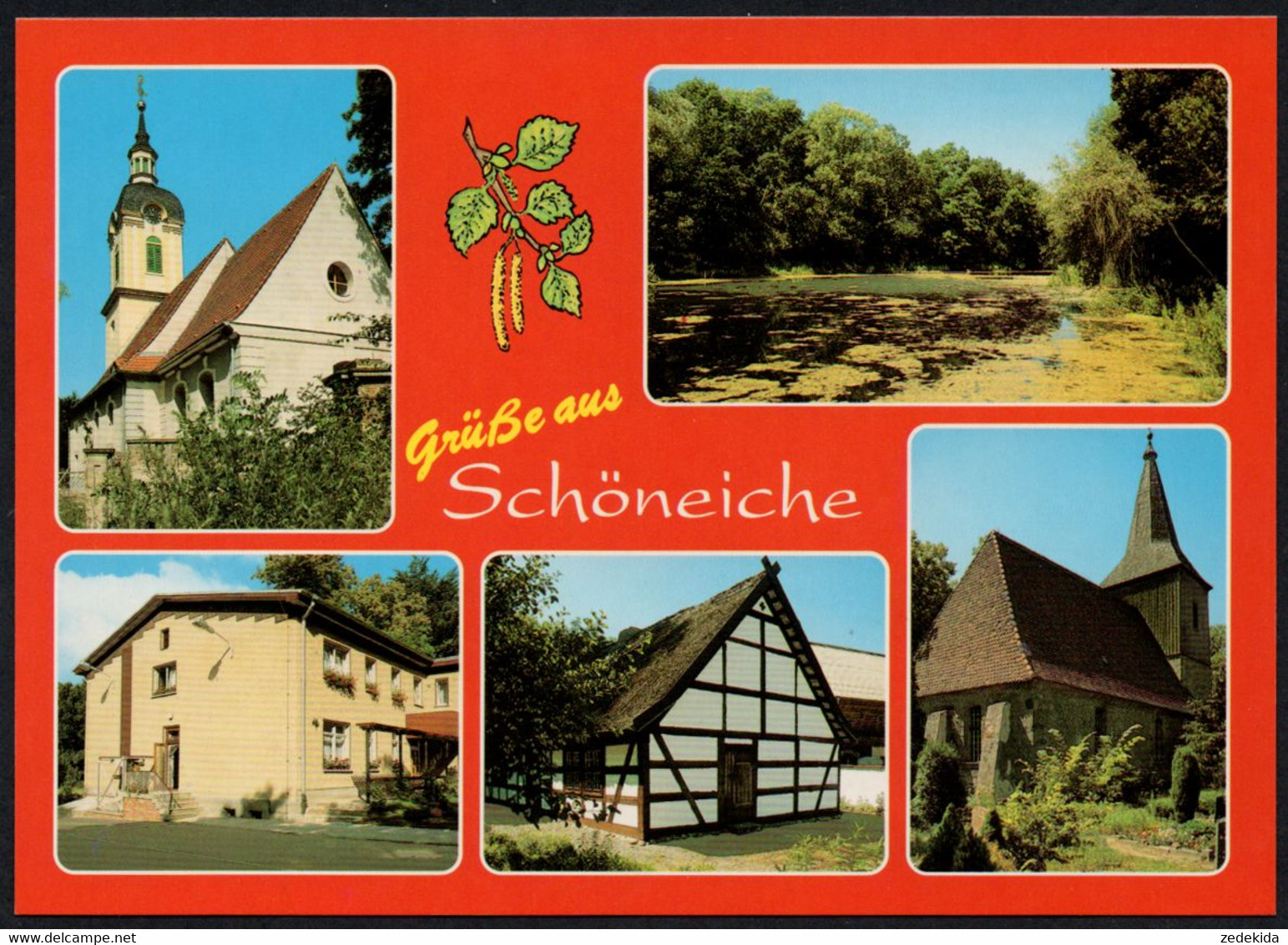 F0962 - TOP Schöneiche - Bild Und Heimat Reichenbach Qualitätskarte - Schoeneiche