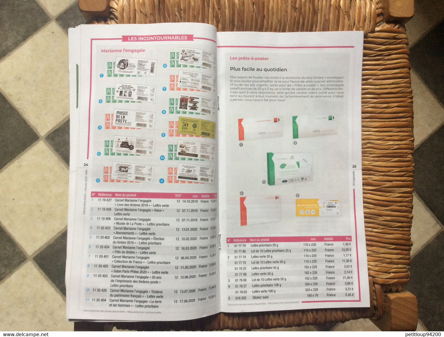 CATALOGUE PHILAPOSTE  2021 Sous le Signe du BUFFLE  No 89  Décembre 2020-Fevrier 2021