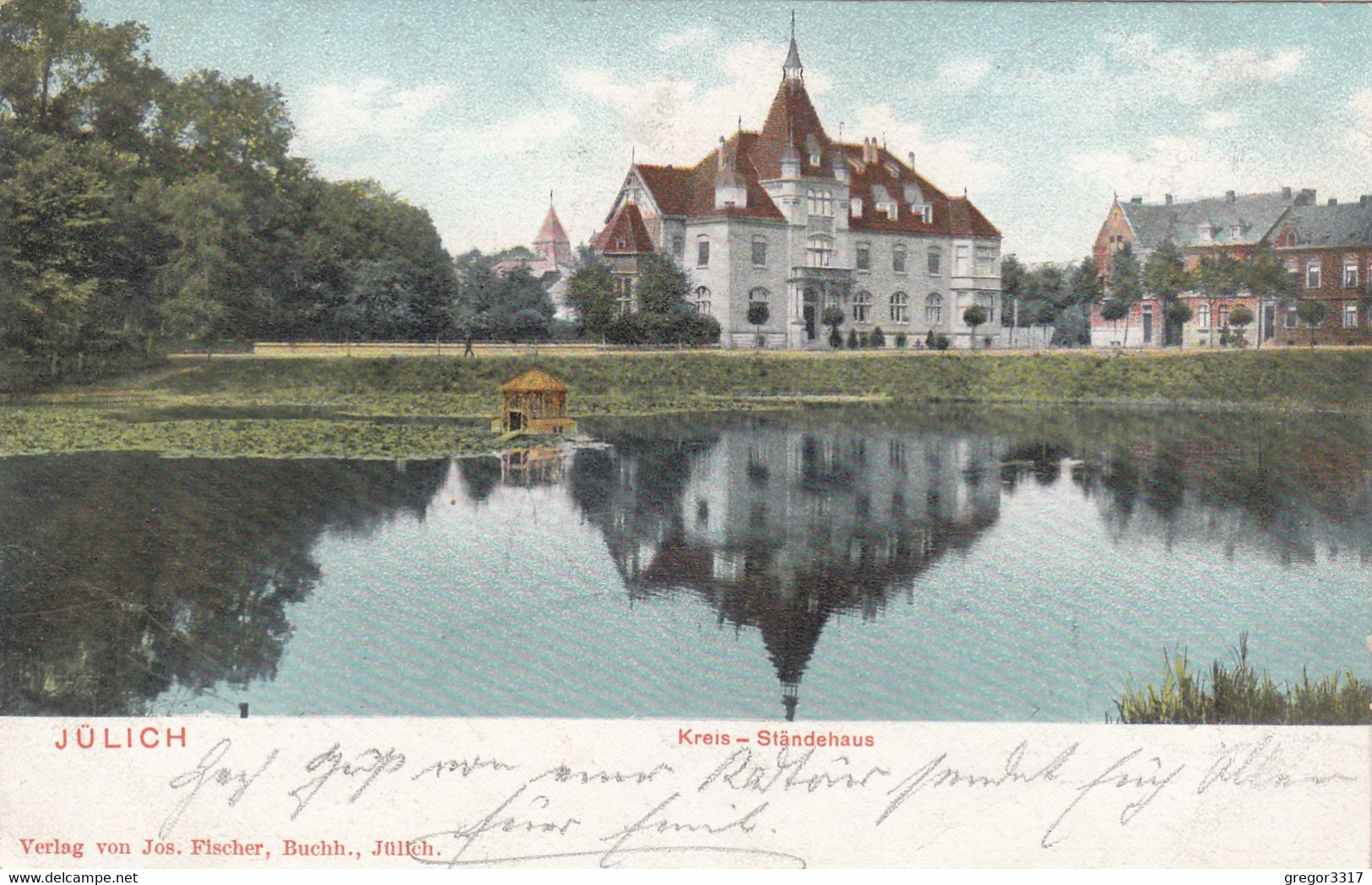 4409) JÜLICH - Kreis Ständehaus - Tolle Sehr Alte LITHO 19.09.1903 !! - Juelich