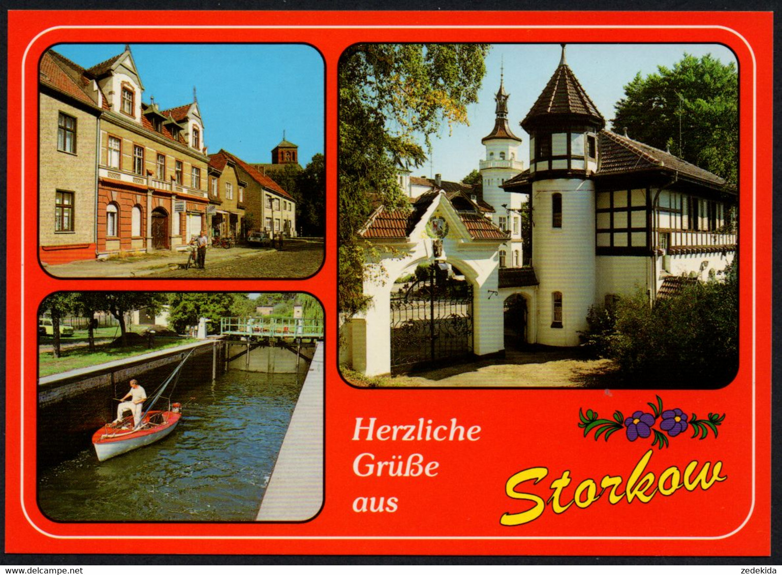 F0974 - TOP Storkow - Bild Und Heimat Reichenbach Qualitätskarte - Storkow