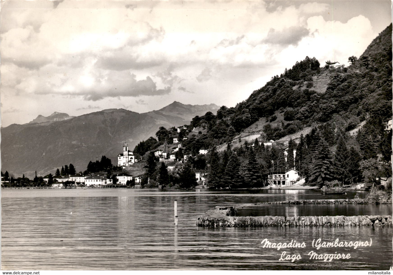 Magadino- Gambarogno - Lago Maggiore * 3. 8. 1962 - Gambarogno