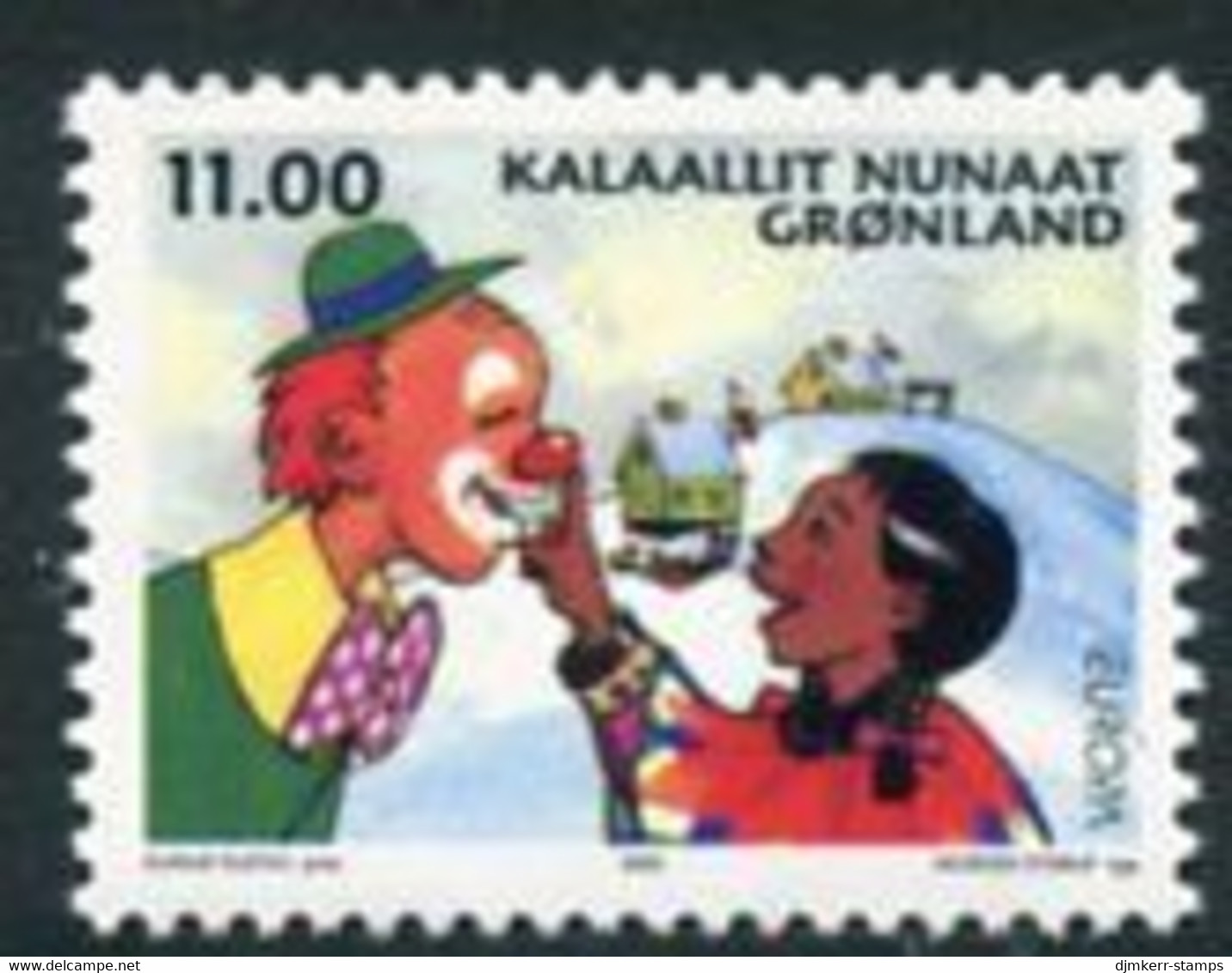 GREENLAND 2002 Europa: Circus MNH / **.  Michel 385 - Neufs