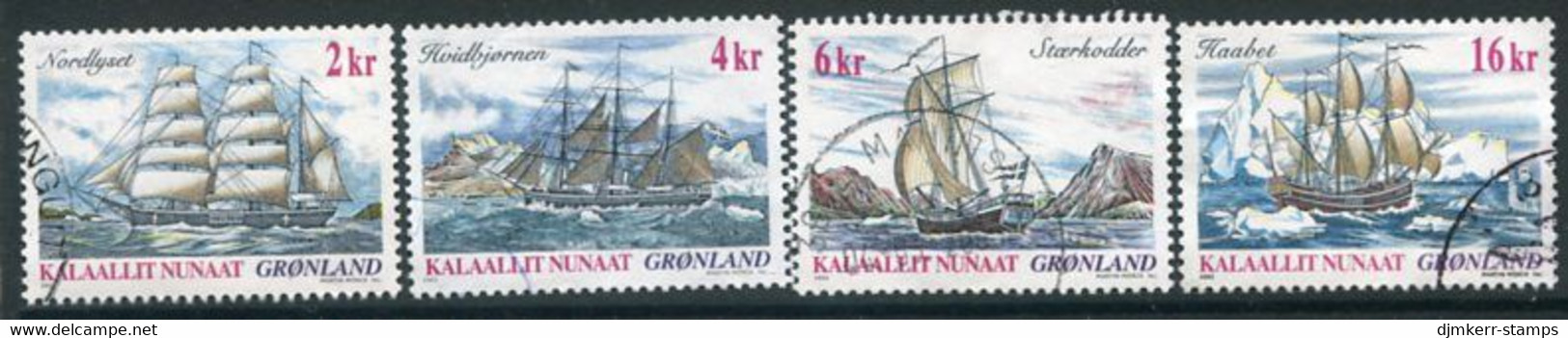 GREENLAND 2002 Shipping I Used.  Michel 381-84 - Usati