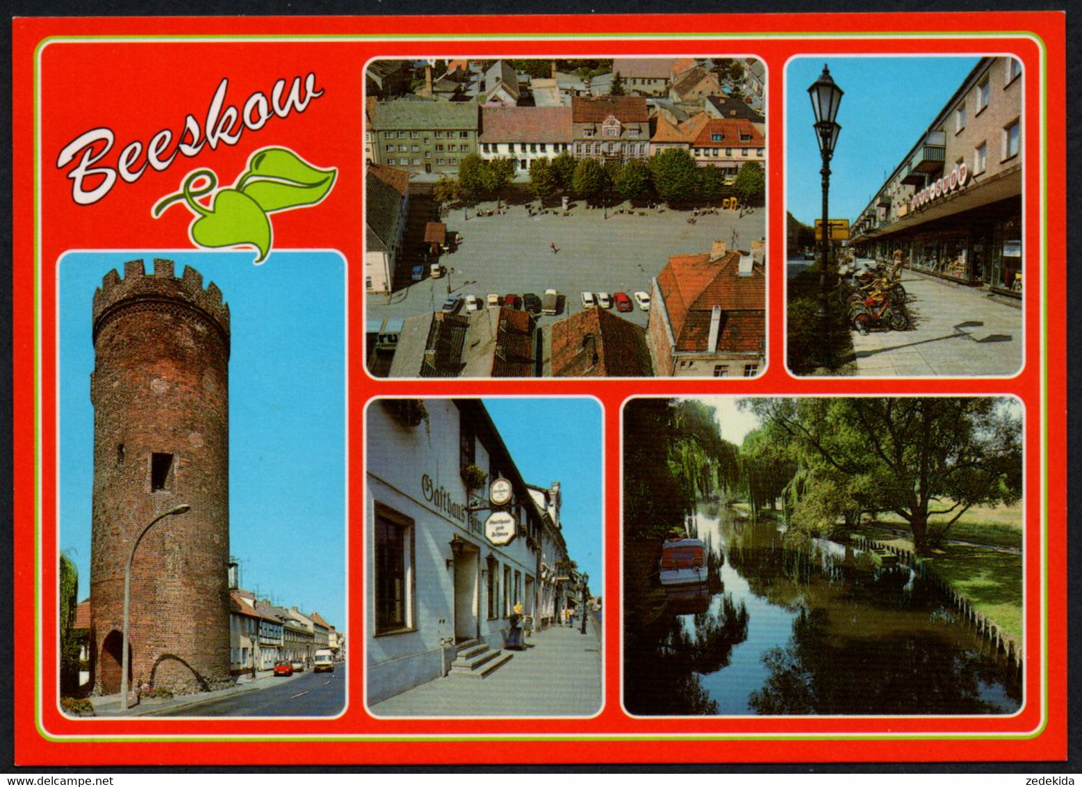 F0977 - TOP Beeskow - Bild Und Heimat Reichenbach Qualitätskarte - Beeskow