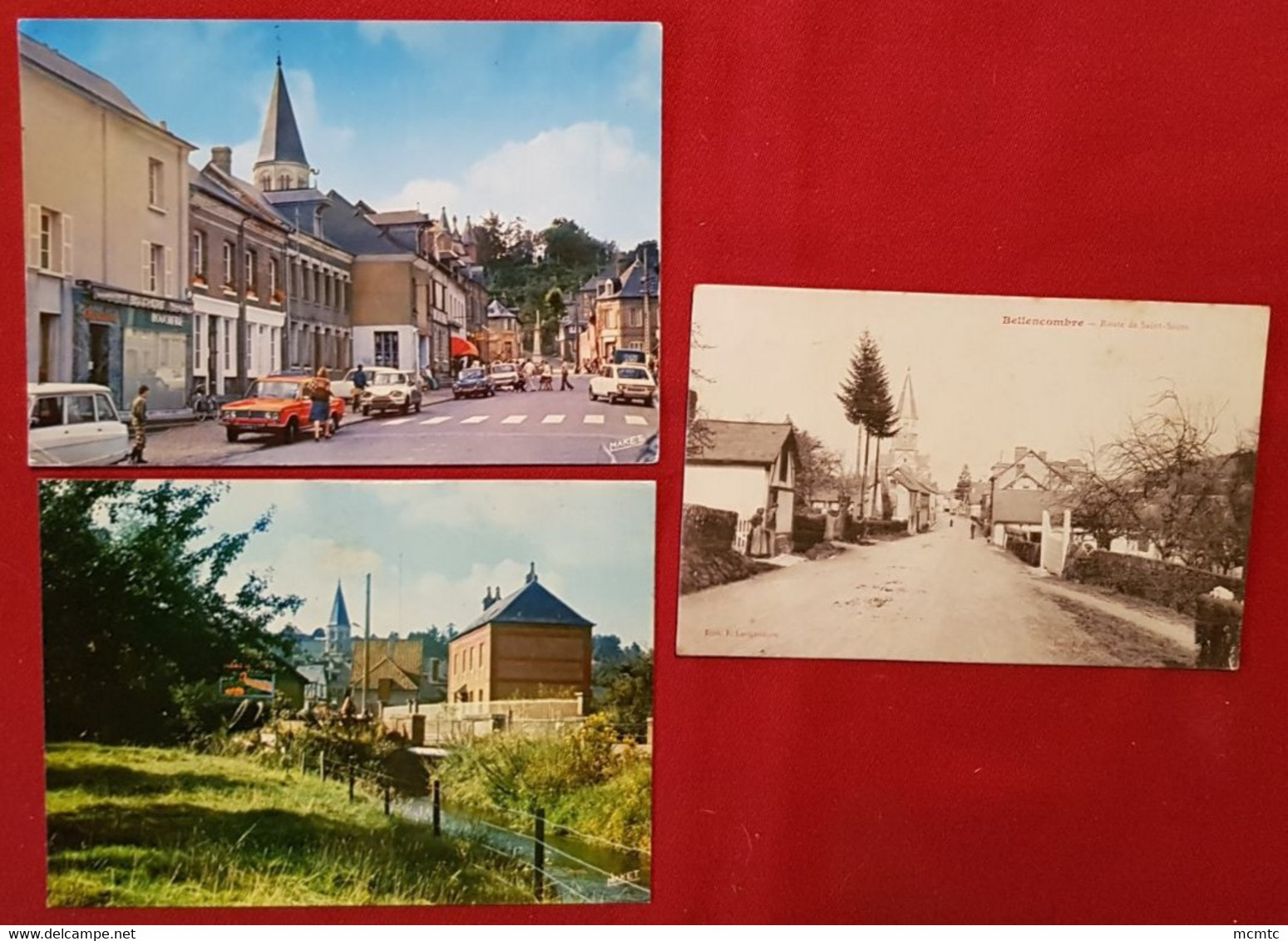 3 Cartes  -   Bellencombre - Seine Maritime  -(76) - Bellencombre