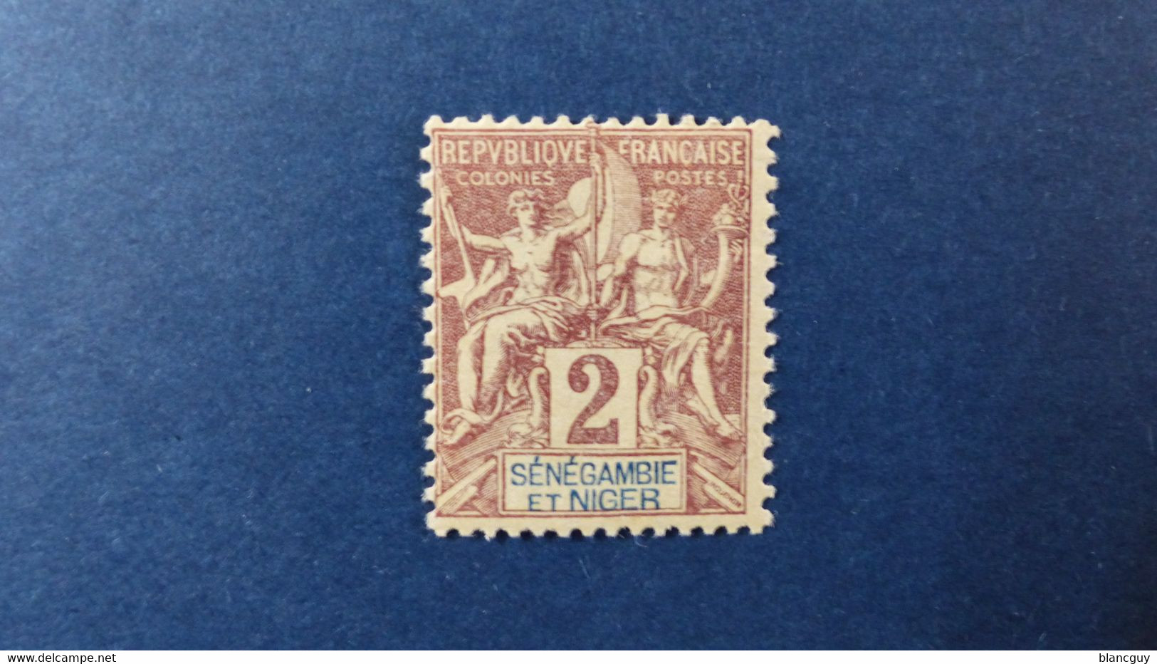 Sénégambie Et Niger - YT N° 2 * Neuf Avec Charnière - Unused Stamps