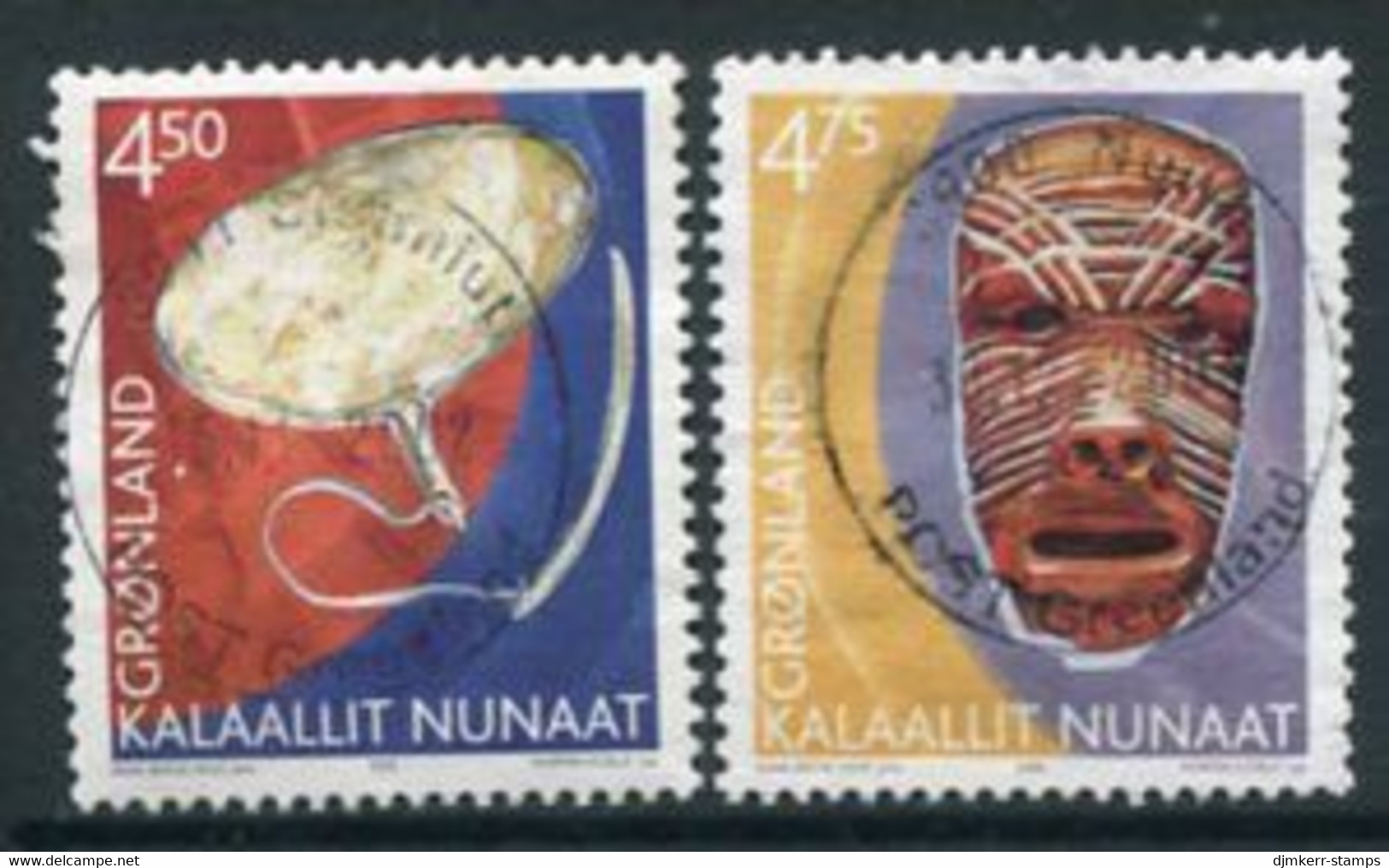 GREENLAND 2002 Cultural Heritage III Used.  Michel 379-80 - Used Stamps