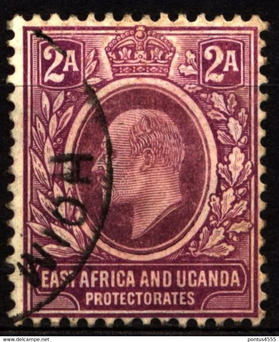 East Africa Uganda Protectorates 1904 Mi 19 King Edward VII - Protectorados De África Oriental Y Uganda