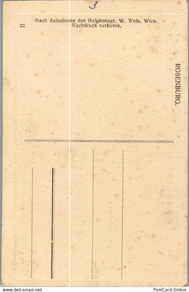 9913 - Niederösterreich - Rosenburg - Nicht Gelaufen - Rosenburg