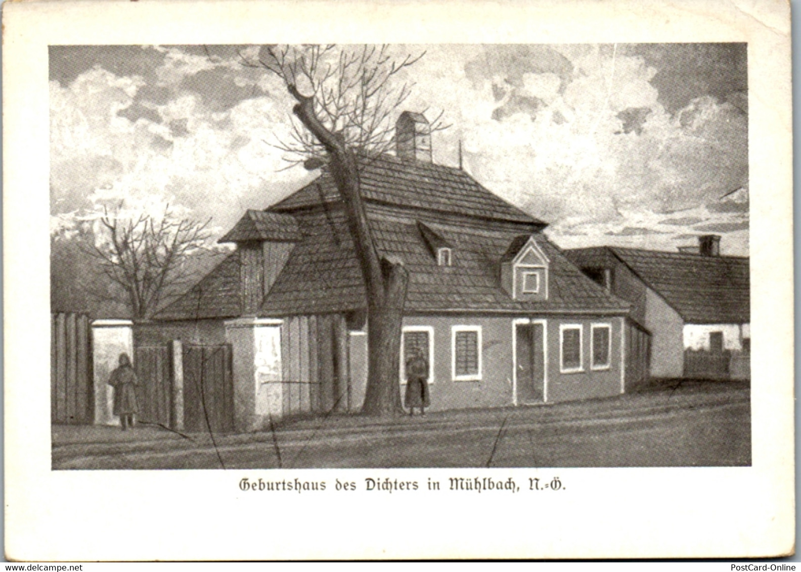 9958 - Niederösterreich - Mühlbach , Geburtshaus Joseph Misson - Nicht Gelaufen - Hollabrunn