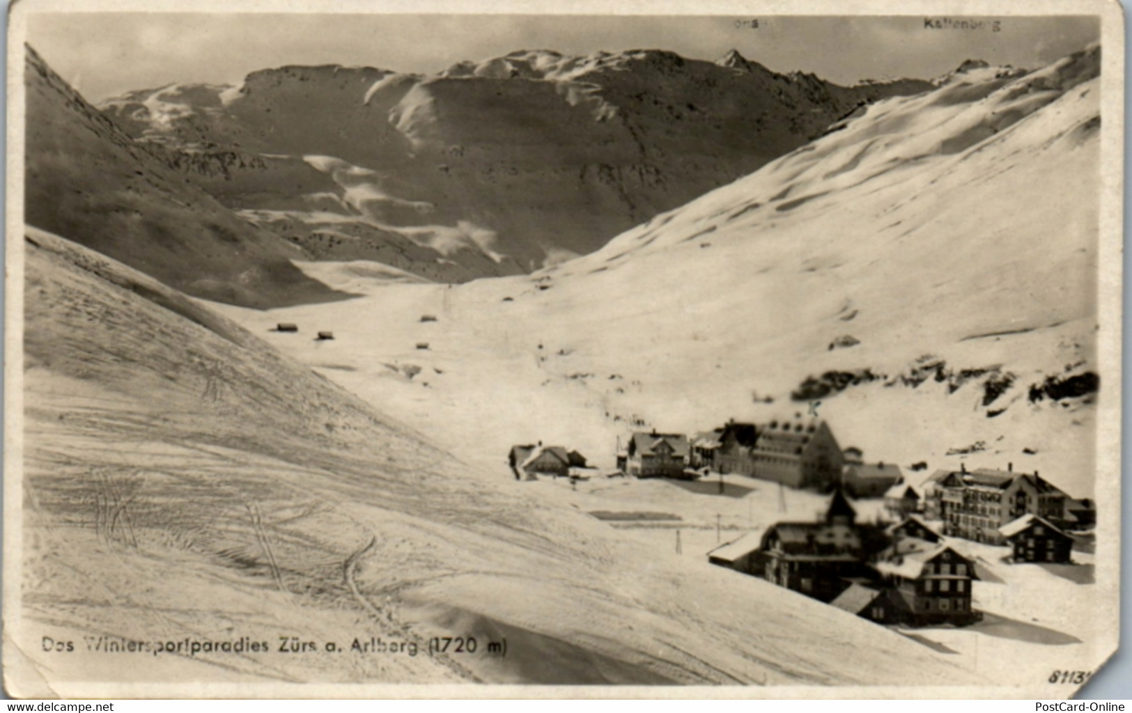 10086 - Vorarlberg - Zürs Am Arlberg - Gelaufen 1931 - Zürs