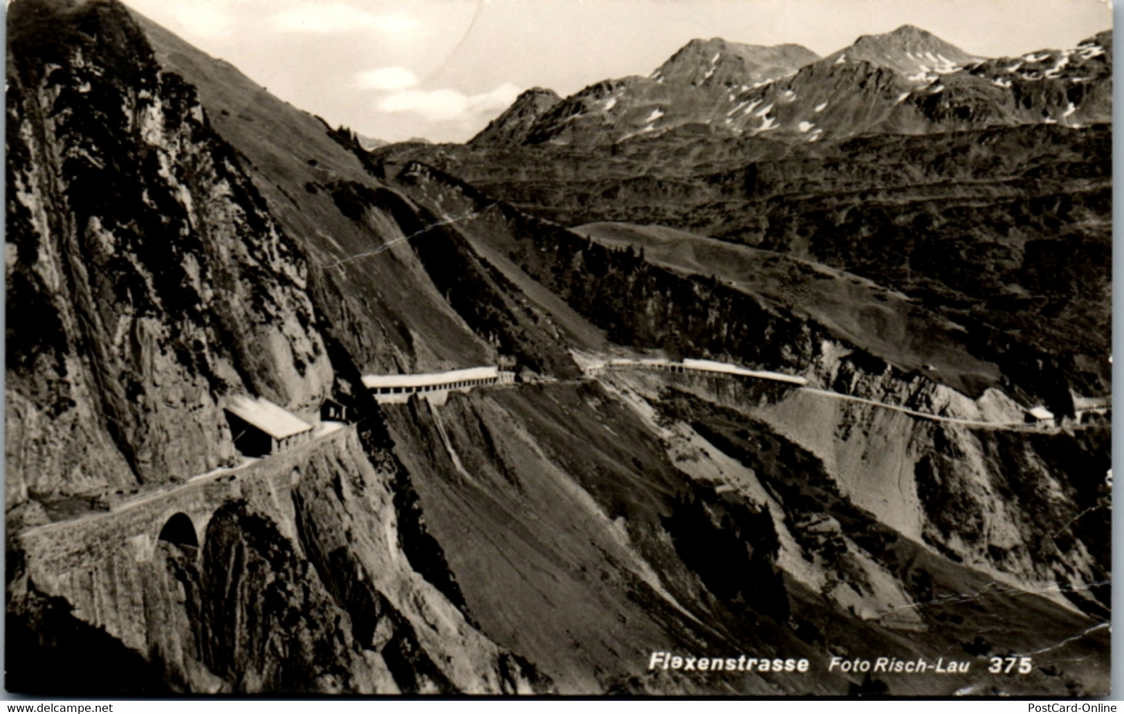 10092 - Vorarlberg - Flexenstraße Am Arlberg  - Gelaufen 1953 - Stuben