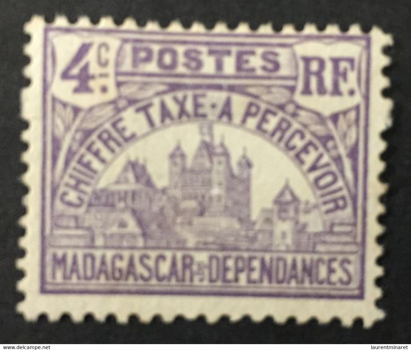MADAGASCAR / 1908-24 / TAXE / N° YetT 9* - Portomarken