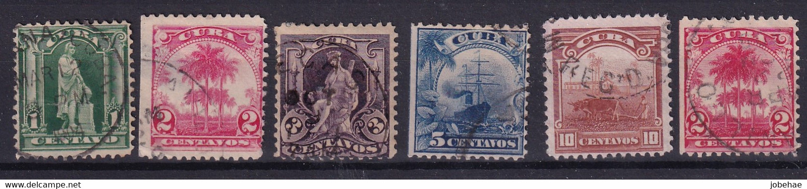 Cuba Occupation Americaine YT*+° 142-146 - Used Stamps