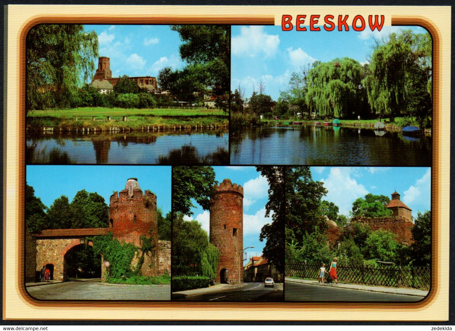 F1000 - TOP Beeskow - Bild Und Heimat Reichenbach Qualitätskarte - Beeskow