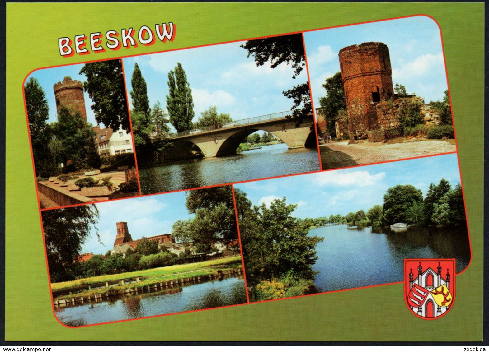 F1001 - TOP Beeskow - Bild Und Heimat Reichenbach Qualitätskarte - Beeskow