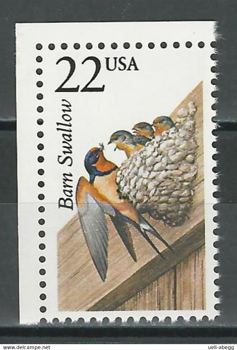 USA Mi 1883 ** MNH Hirundo Rustica - Hirondelles