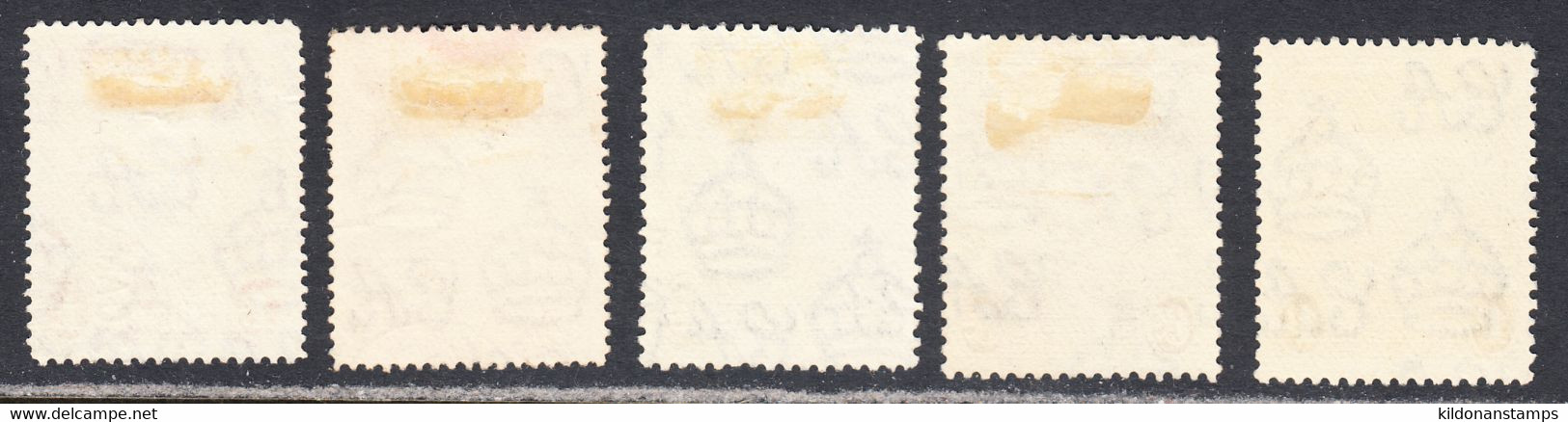 Barbados 1938-47 Cancelled, Sc# ,SG 249,252,253,254,255 - Barbades (...-1966)