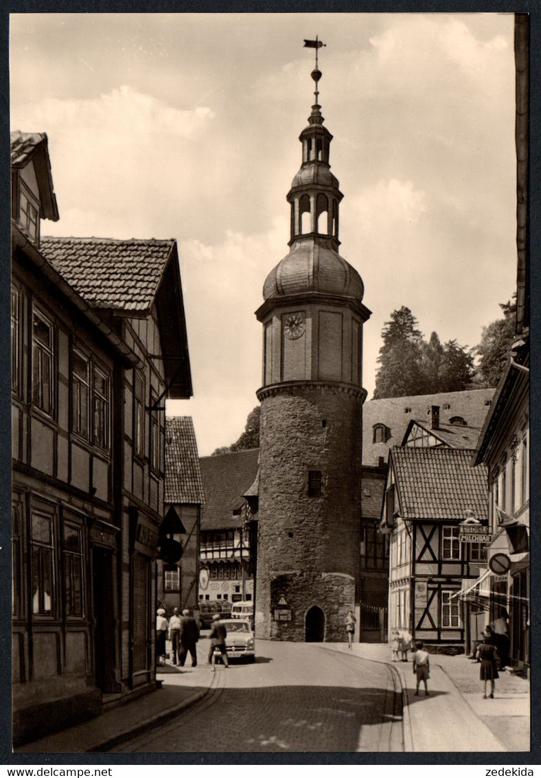 F1007 - TOP Stolberg Seigerturm Fachwerk - Garloff - Mansfeld