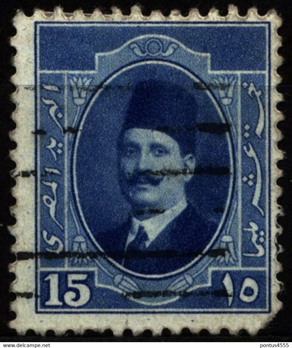 Egypt 1923 Mi 88 King Fuad I - Used Stamps