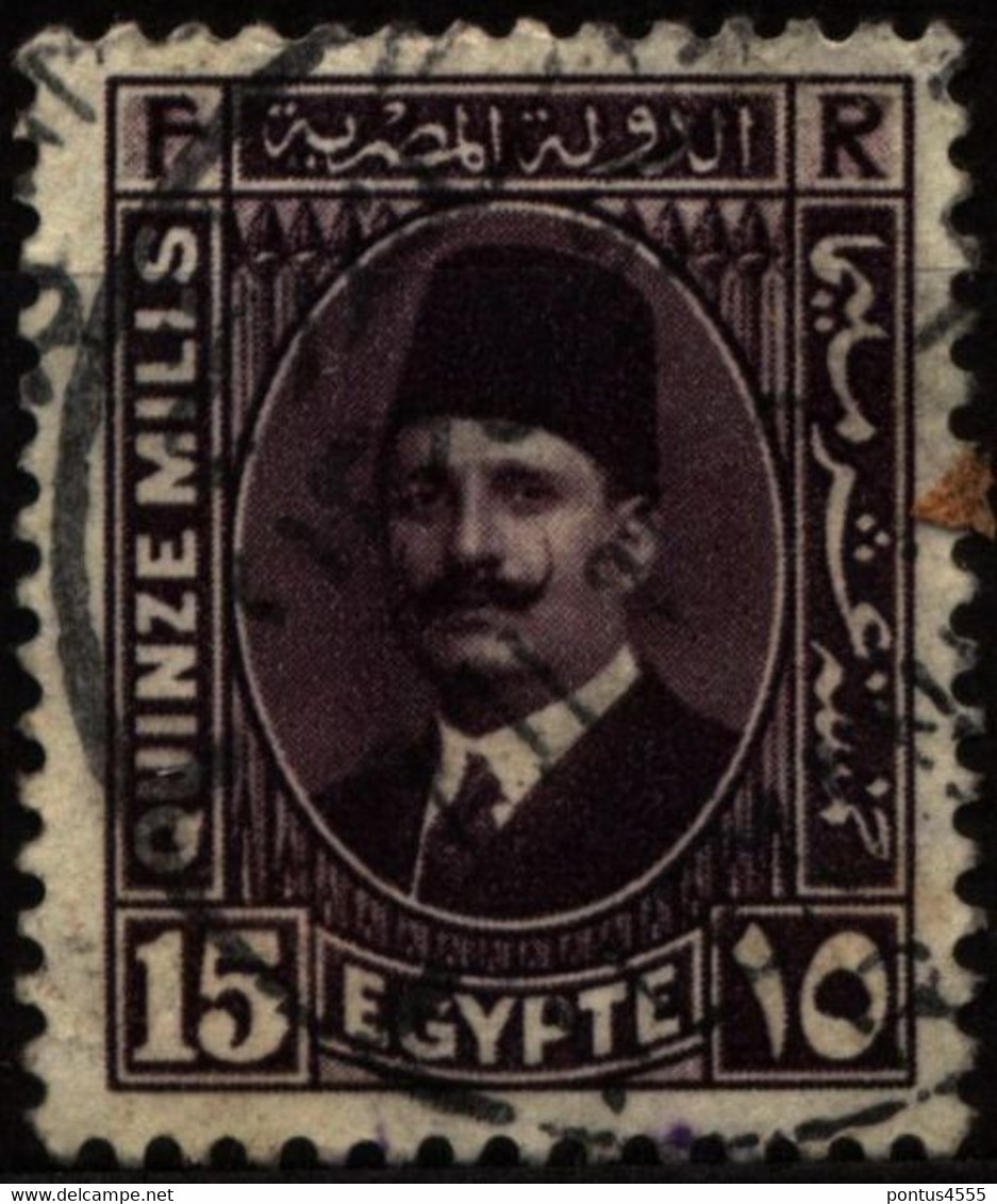 Egypt 1934 Mi 206 King Fuad I - Used Stamps