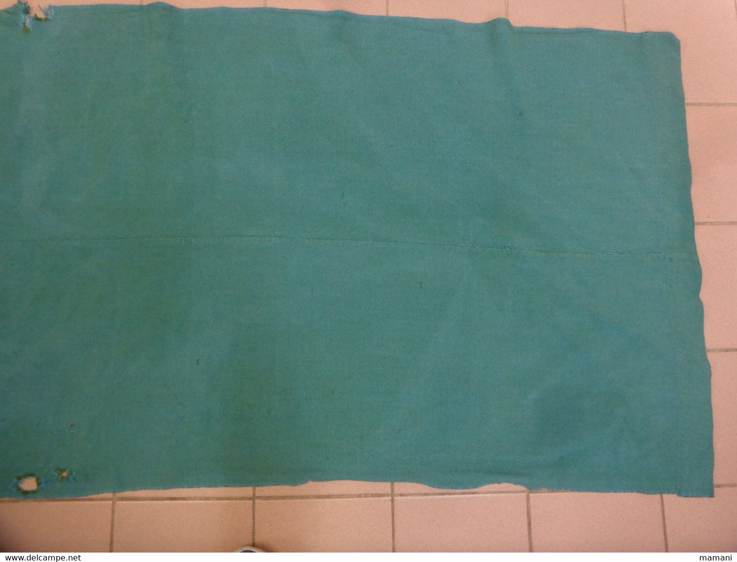 Piece De Tissu Vert 72x170cm - Spitzen Und Stoffe