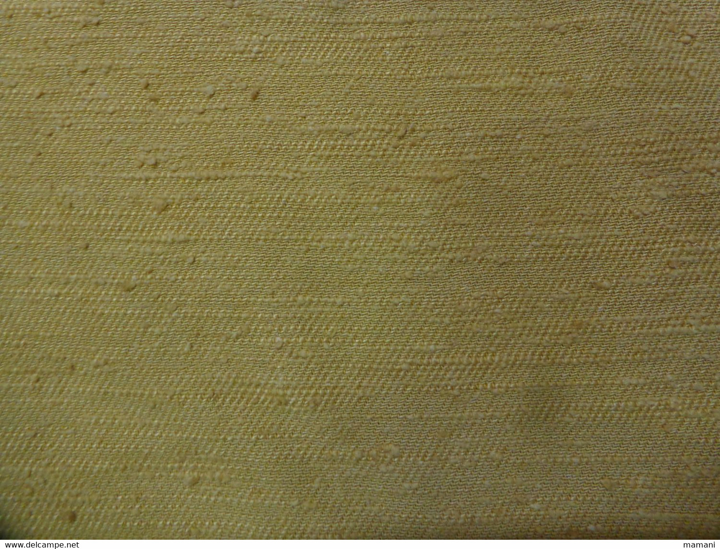 Piece De Tissu Jaune 240x105 Cm - Pizzi, Merletti E Tessuti