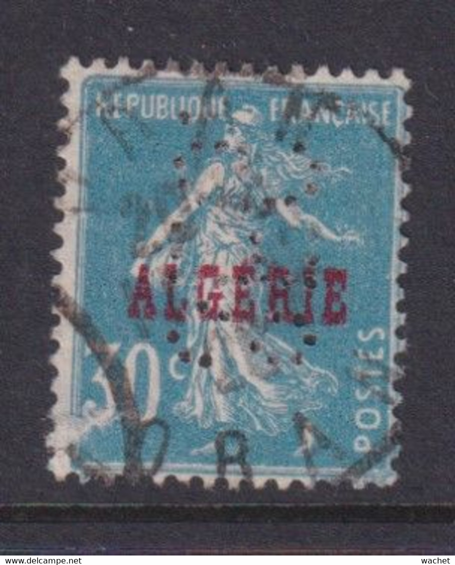 Perforé/perfin/lochung Algérie 1925 No DZ17  SEG.  Seneclauze - Used Stamps