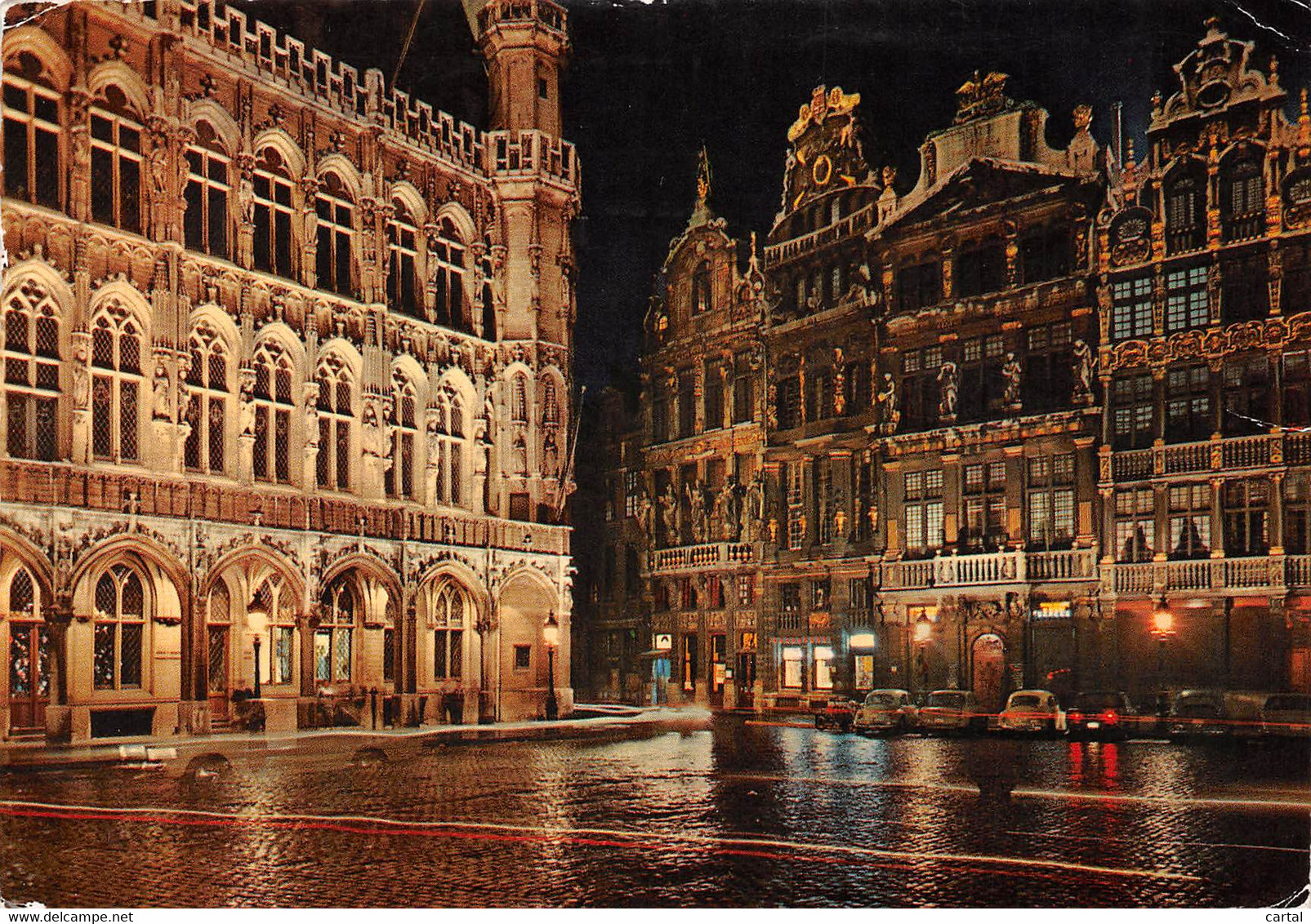 CPM - BRUXELLES - Grand'Place La Nuit - Bruselas La Noche