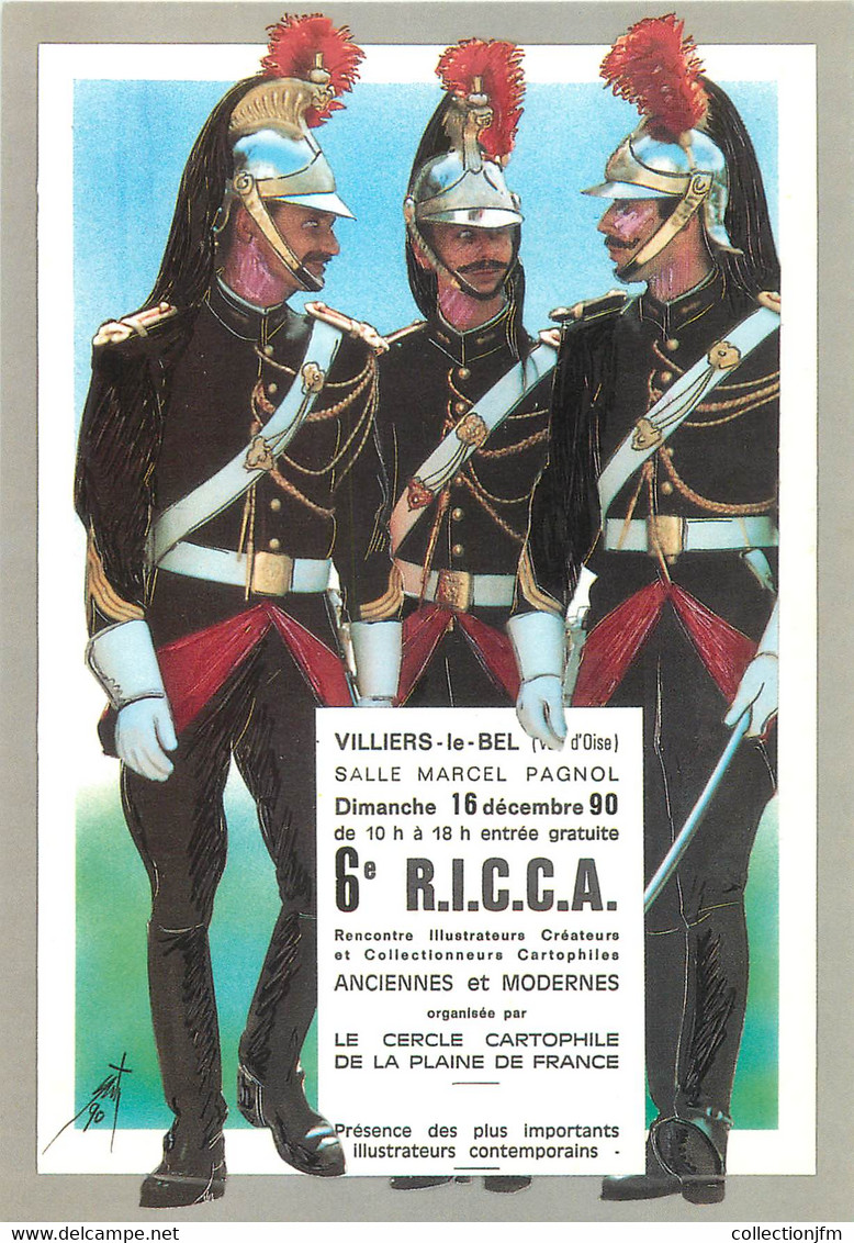 CPSM ILLUSTRATEUR ETIENNE QUENTIN " 6ème Ricca Villiers Le Bel" - Quentin