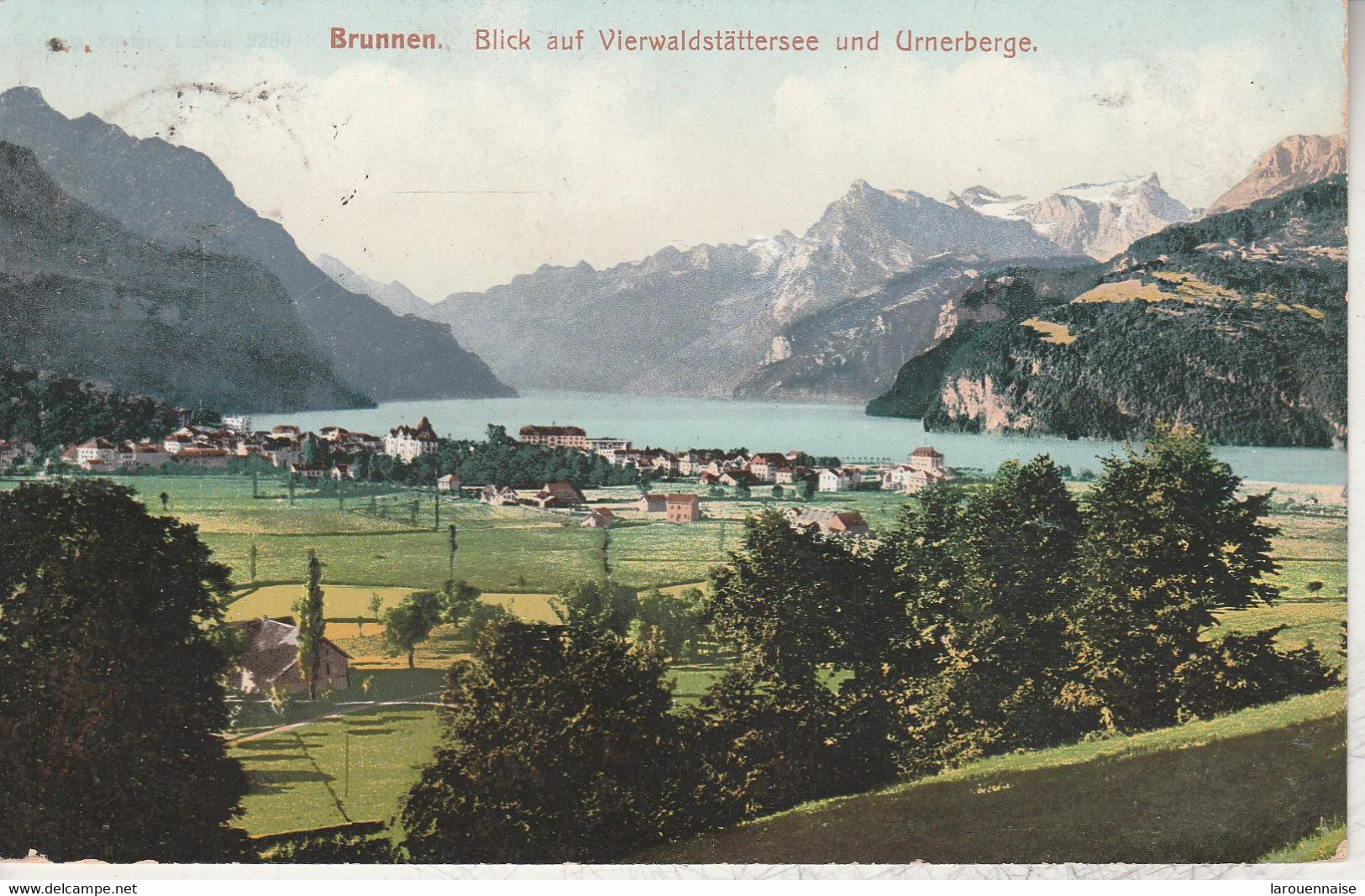 SUISSE - INGENBOHL - Brunnen - Blick Auf Viewaldstättersee Und Urnerberge - Ingenbohl