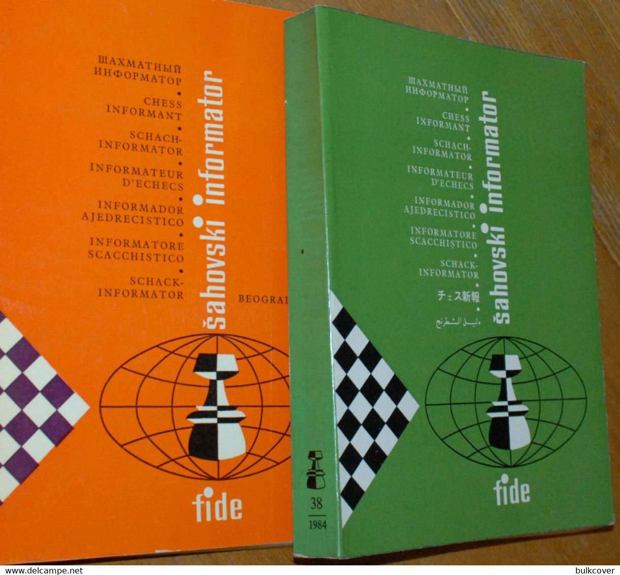 FIDE CHESS INFORMANT Vol.38 Of 1984 YUGOSLAVIA ŠAHOVSKI INFORMATOR SCHACH ECHECS AJEDREZ XADREZ SCACCHI SJAKK ШАХМАТЫ - 1950-Hoy