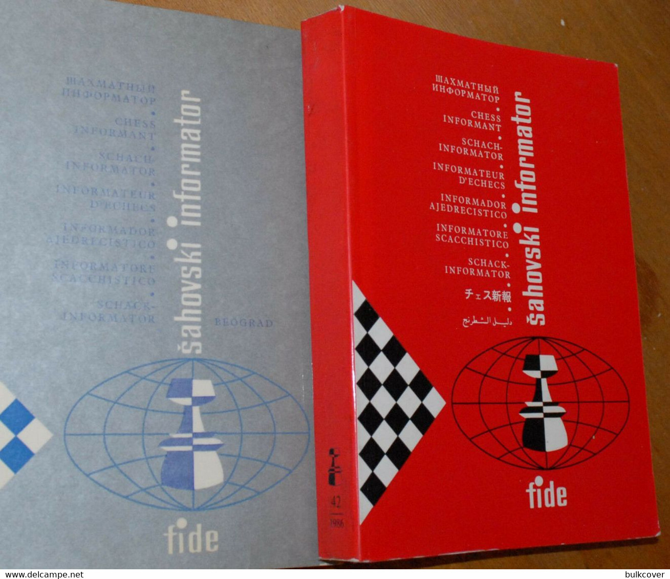 FIDE CHESS INFORMANT Vol.42 Of 1986 YUGOSLAVIA ŠAHOVSKI INFORMATOR SCHACH ECHECS AJEDREZ XADREZ SCACCHI SJAKK ШАХМАТЫ - 1950-Hoy