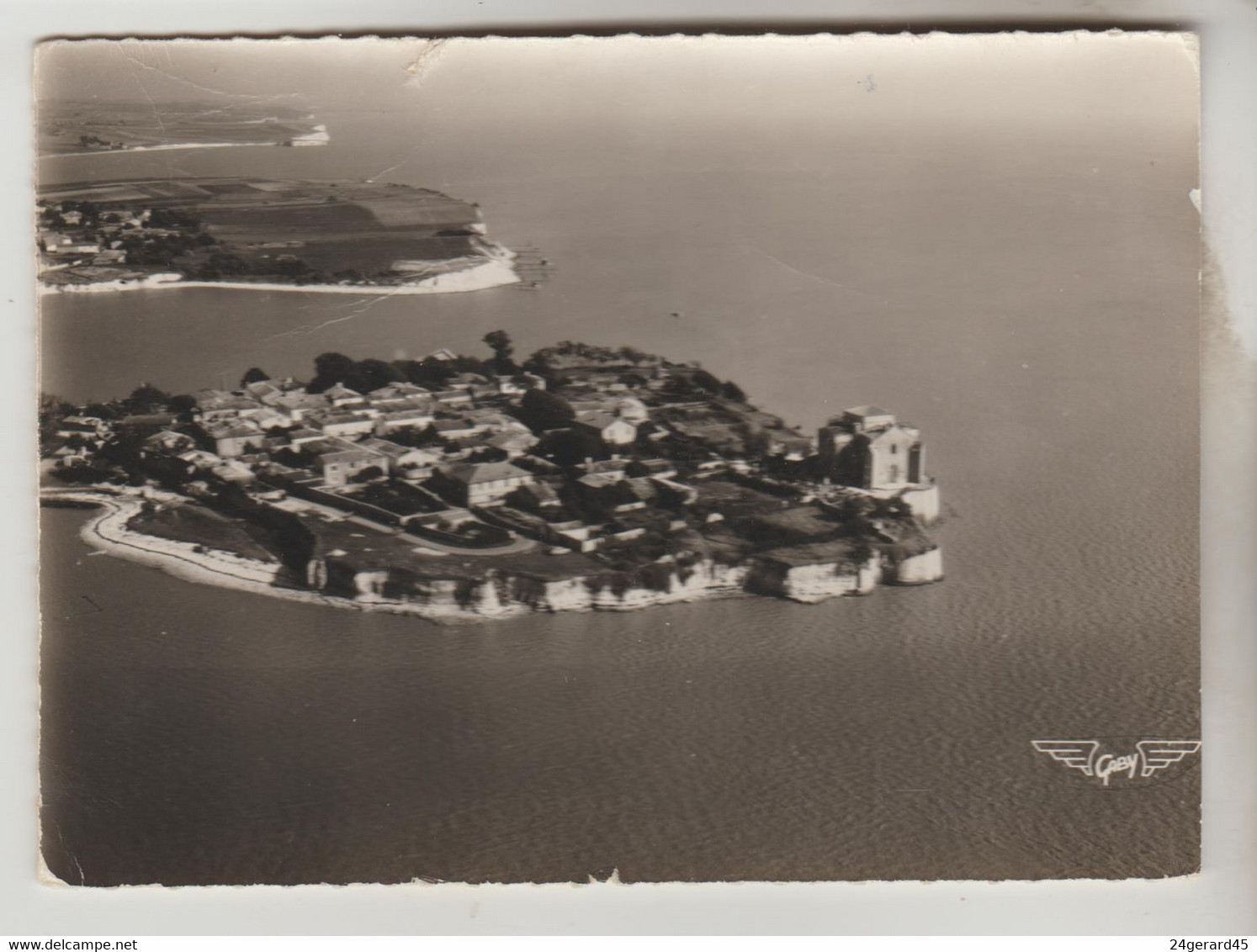 CPSM TALMONT (Charente Maritime) - La France Vue Du Ciel.....Vue Générale - Autres & Non Classés