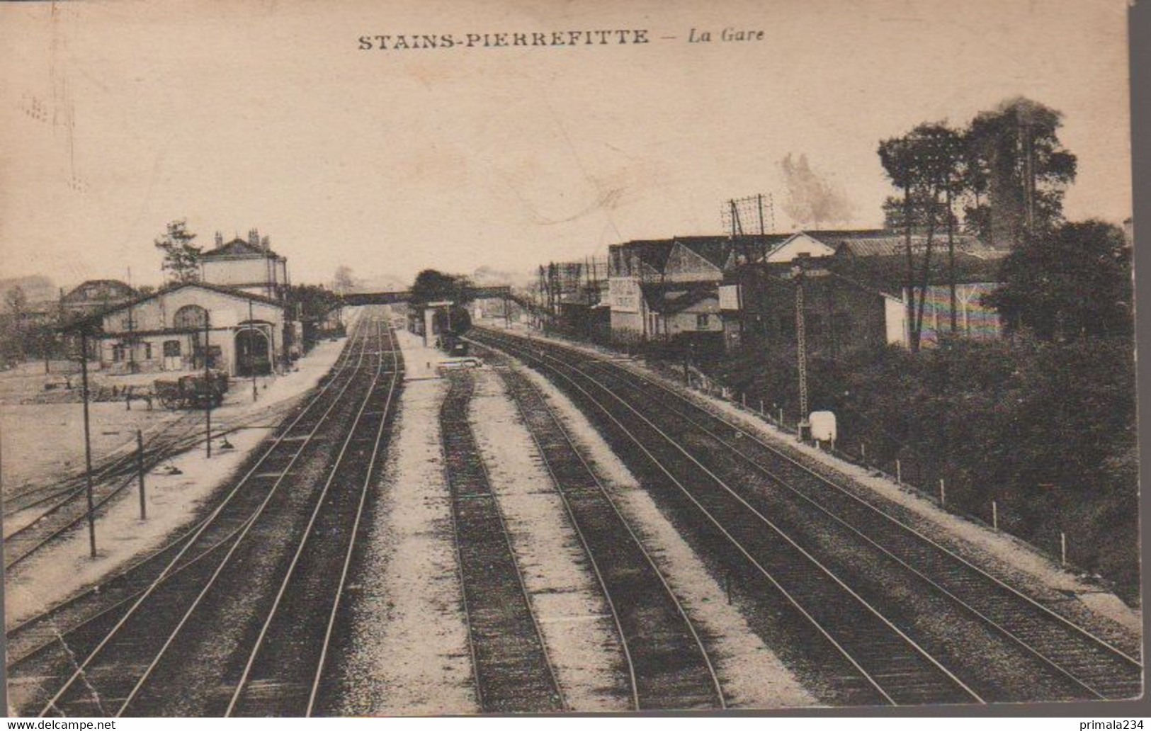 STAINS - PIERREFITTE - LA GARE - Stains