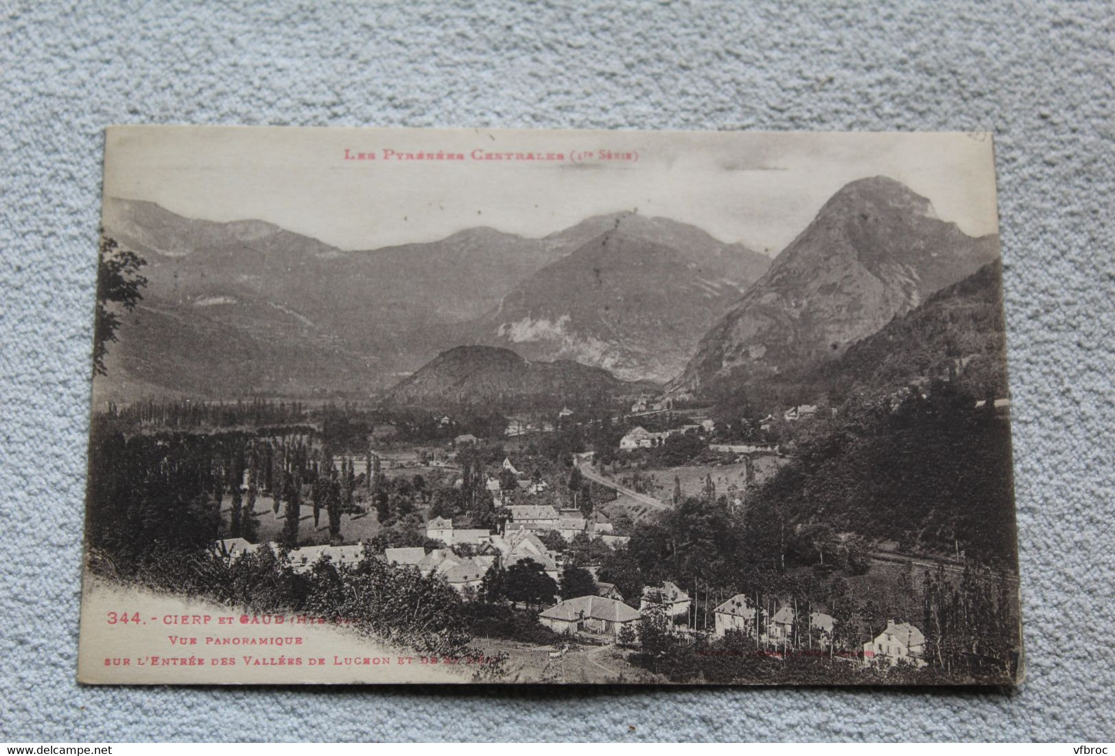 Cierp, Vue Panoramique Sur L'entrée Des Vallées De Luchon, Haute Garonne 31 - Other & Unclassified