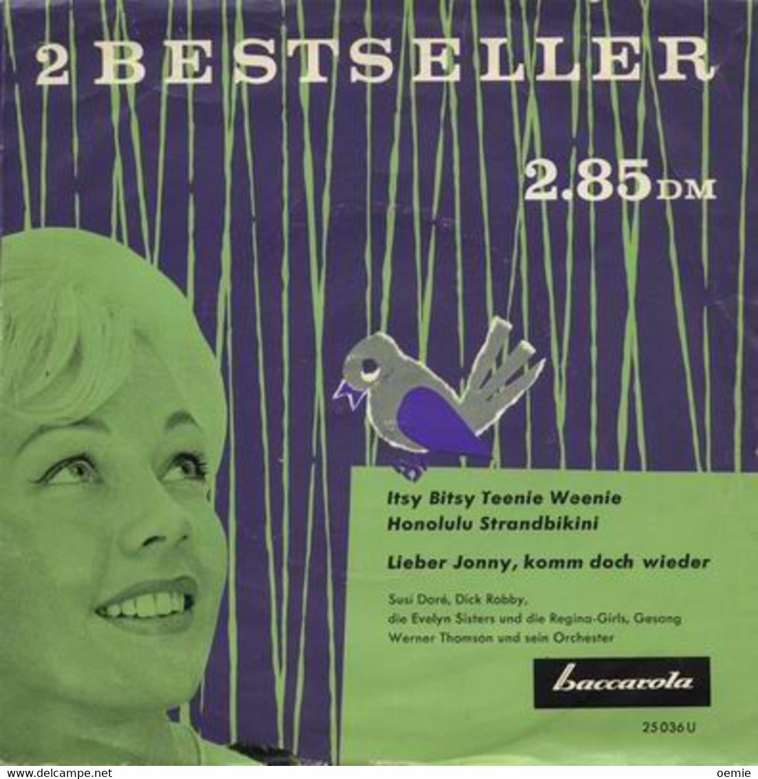 SUSIN DORE  / DICK ROBBY   / 2 BESTSELLER 2.85 DM - Autres - Musique Allemande