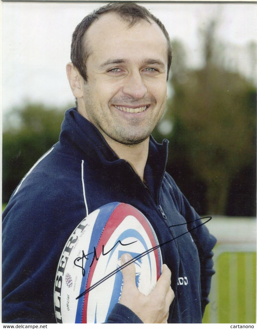 RUGBY - Philippe ST André - Véritable Signature Autographe Sur Photo - Sportspeople