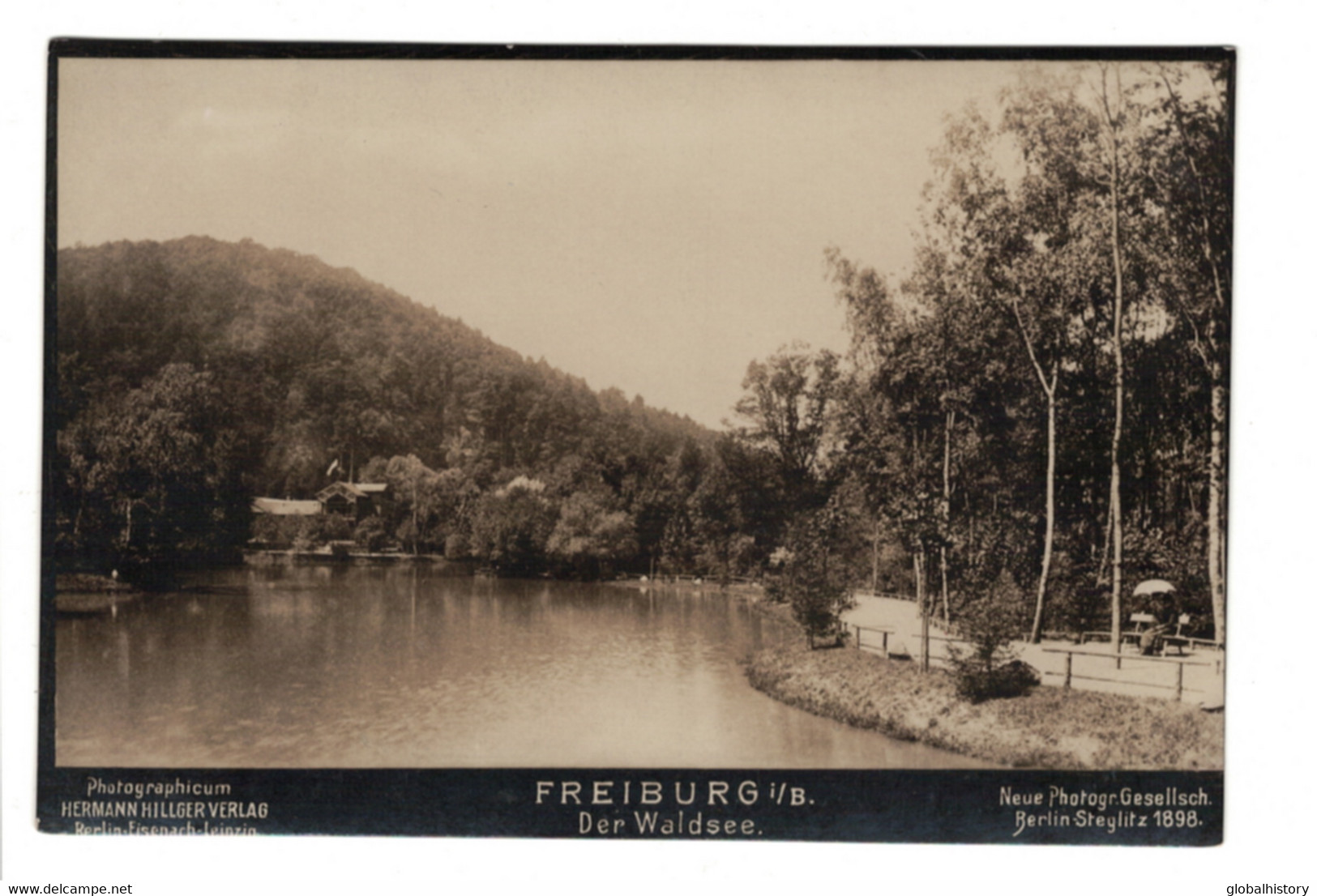 DG1884 - FREIBURG I/b DER WALDSEE - NPG PHOTO - Freiburg I. Br.