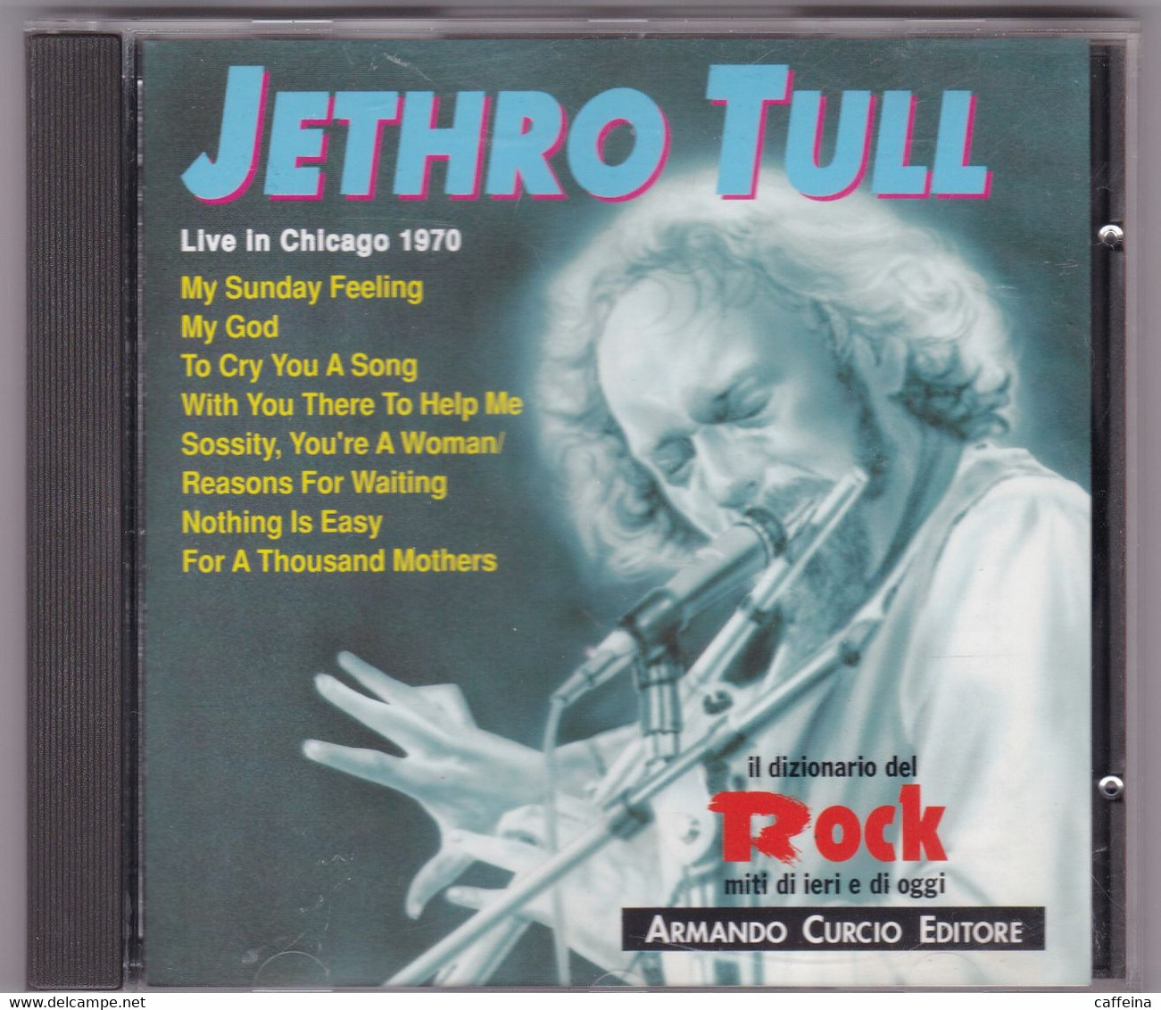 CD COMPACT DISC JETHRO TULL LIVE IN CHICAGO 1970 - Rock