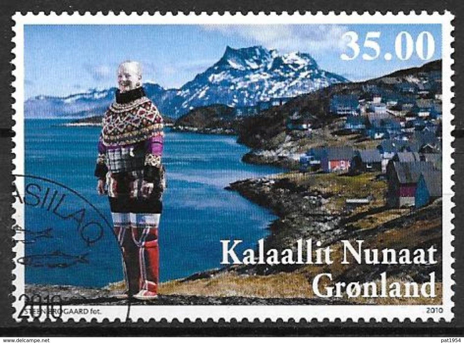 Groënland 2010, N° 542 Oblitéré 70 Ans De La Reine Margrethe - Gebraucht