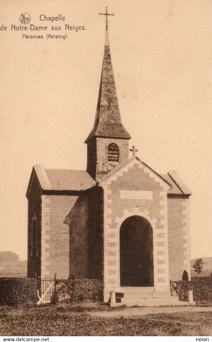 CHAPELLE DE NOTRE DAME AUX NELGES - Antoing