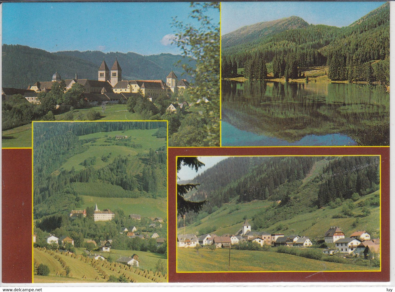 GAAL - SECKAU, Seckauer Alpen, Mehrbildkarte - Seckau