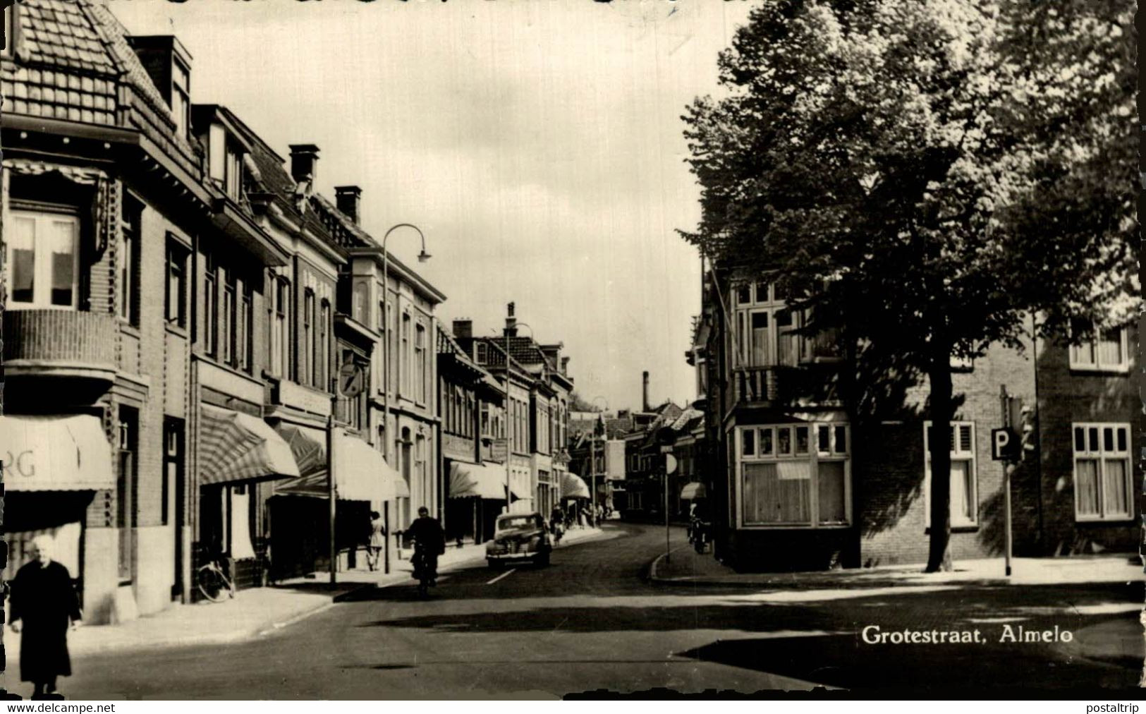 ALMELO Grotestraat  Street Scene Overijssel  HOLLAND HOLANDA NETHERLANDS - Almelo