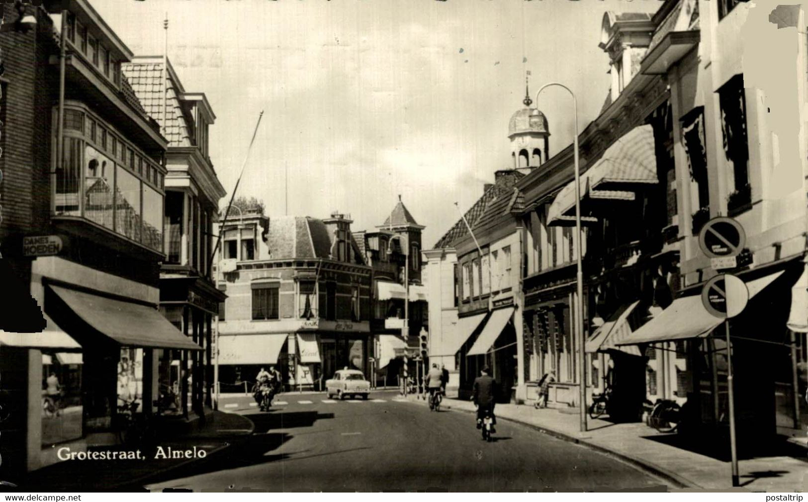 ALMELO Grotestraat  Street Scene Overijssel  HOLLAND HOLANDA NETHERLANDS - Almelo