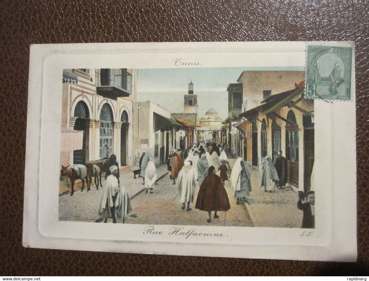 AFRIQUE DU NORD : 3 Cartes (MAROC : MARRAKECH UN SOUK,TUNIS : Rue HALFAOUINE,TUNISIE : OUED BAYECH). - Collections & Lots