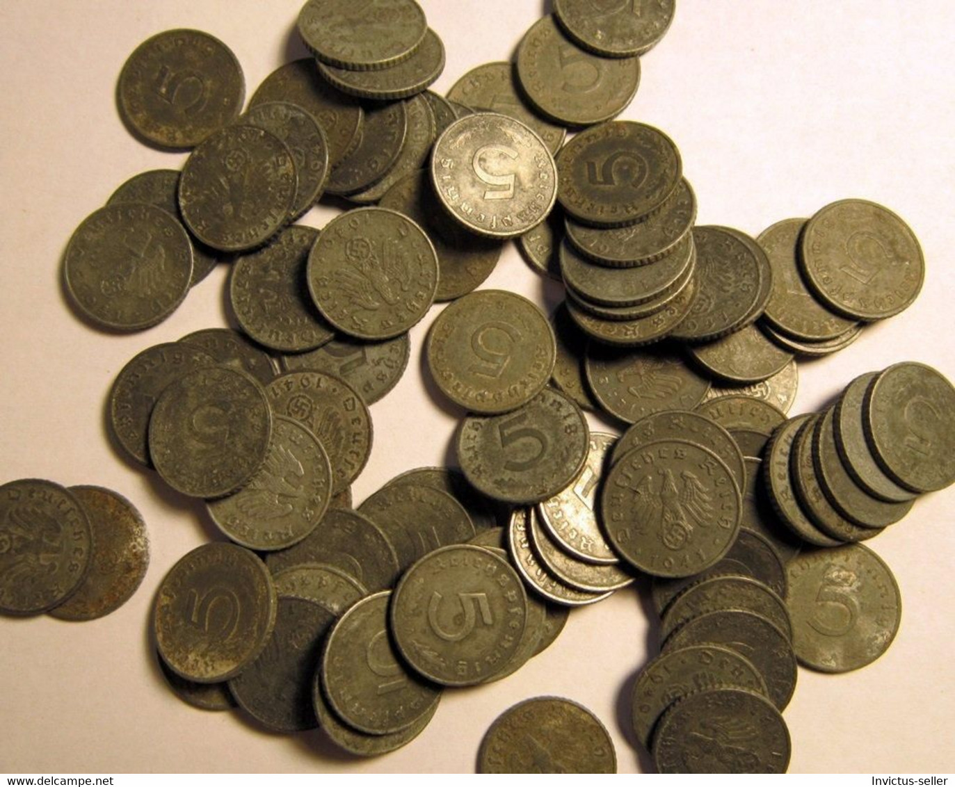 MONETA 5 PFENNIG WW2 1940 CATEGORIA  D MUNICH  GERMAN COIN REICH GERMANY - 5 Reichspfennig