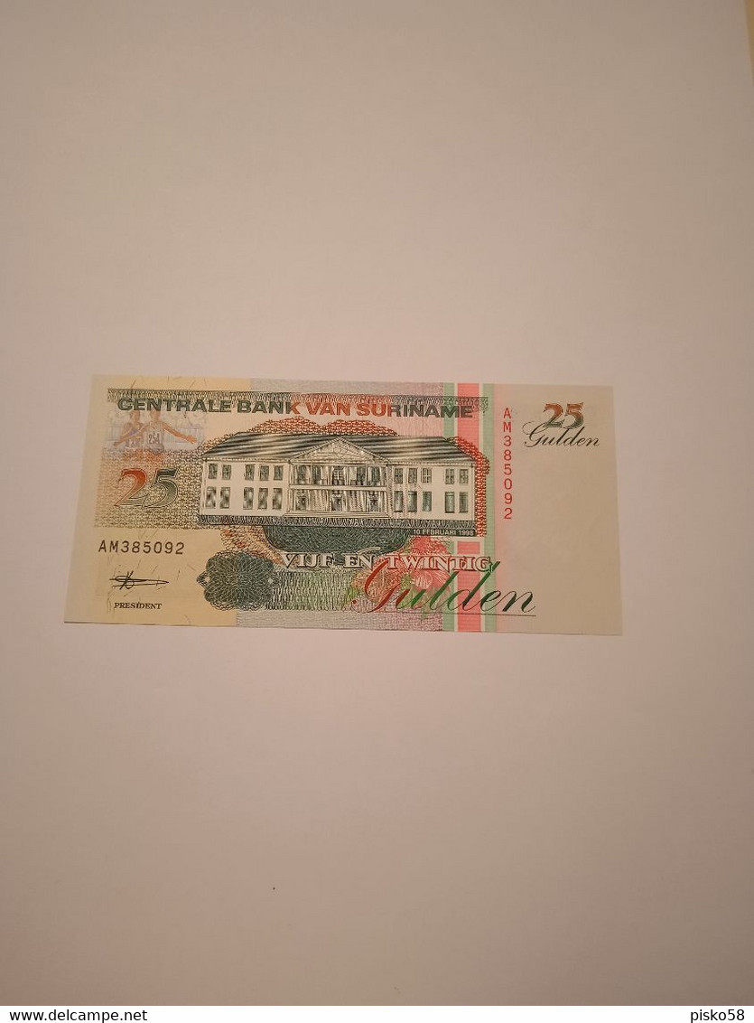 SURINAME-P138d 25G 10/2/1998 UNC - Surinam