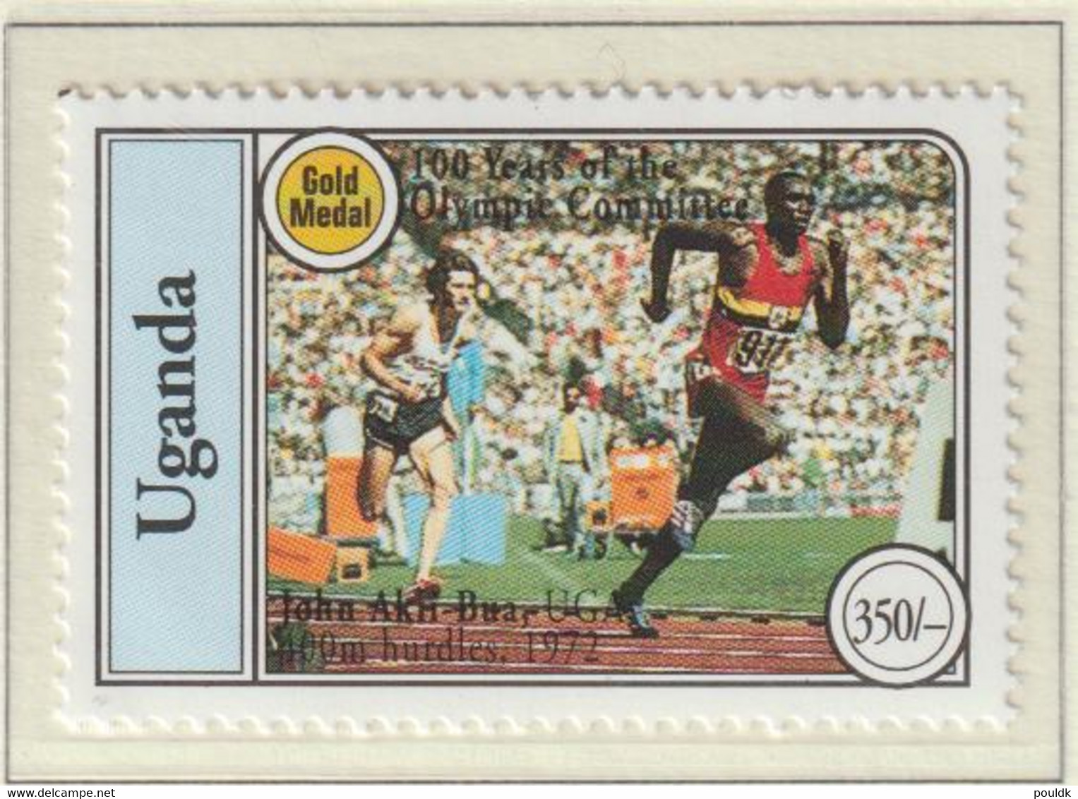 Uganda 1994 IOC Centenary 2 Stamps MNH/** (H56) - Altri & Non Classificati